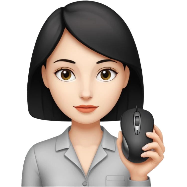 Мышка наружка  emoji