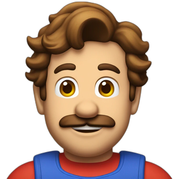 Mario bourré emoji