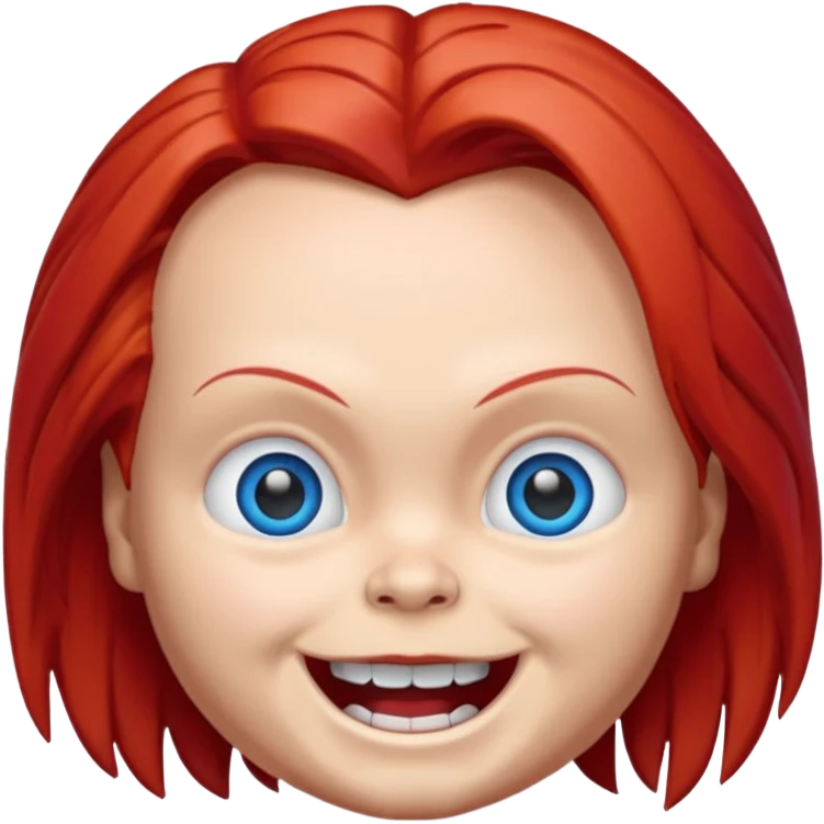 Un emojin de chuky emoji
