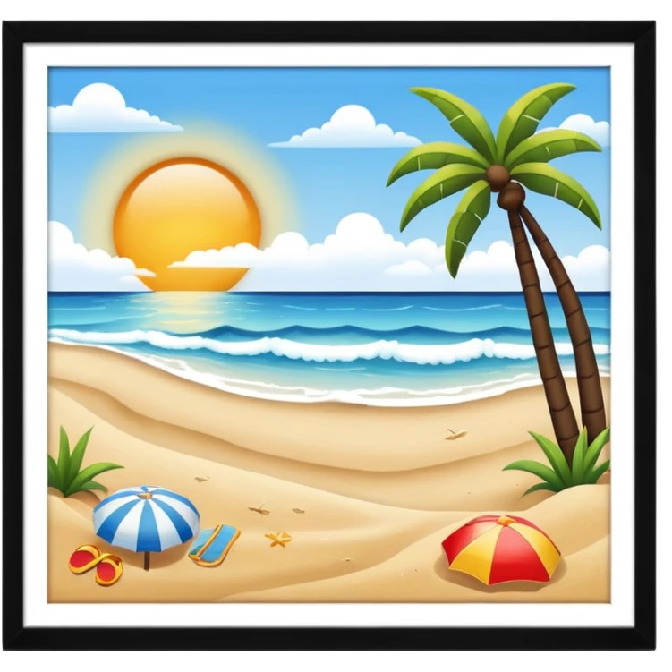 Beaches  emoji
