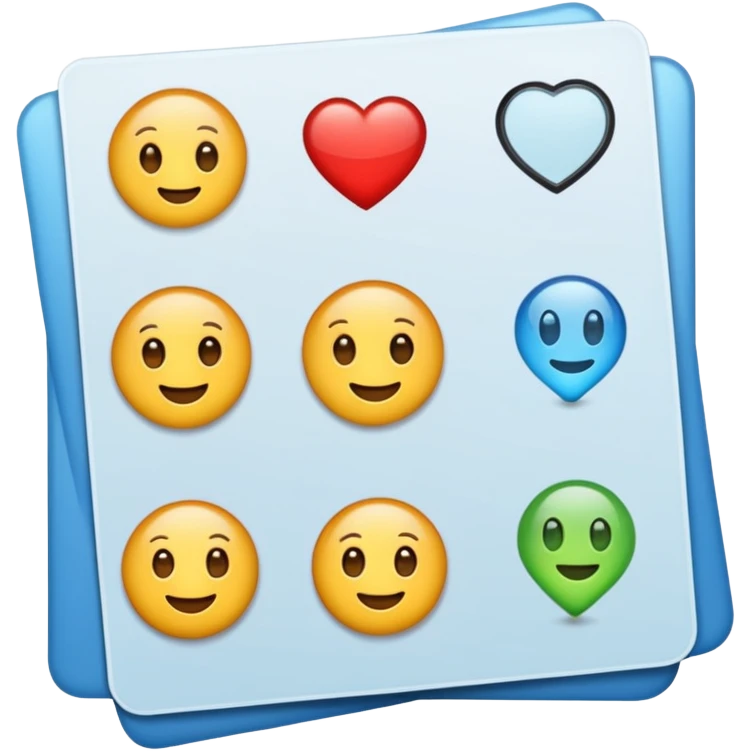 test completion sheet emoji