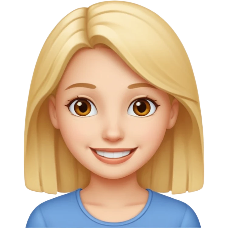 Kind girl emoji
