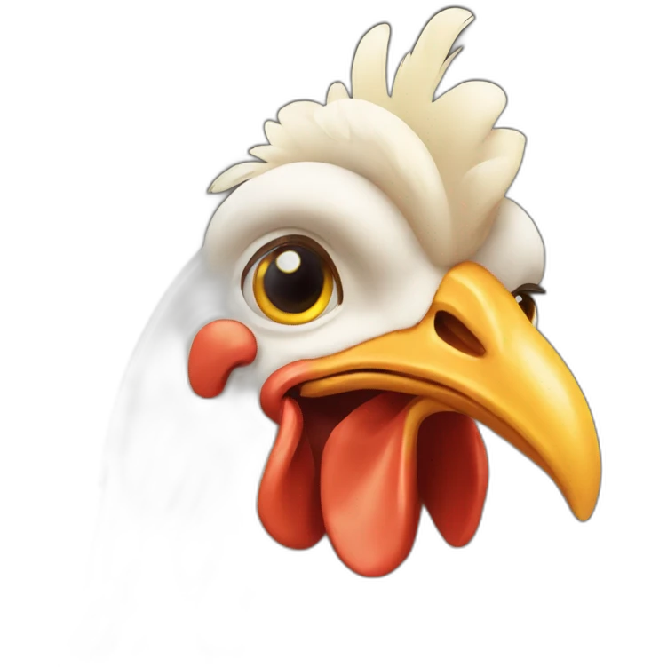 chicken emoji