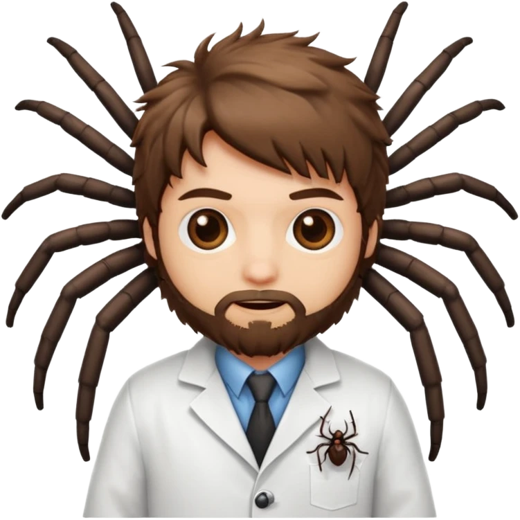 spider in a lab coat emoji