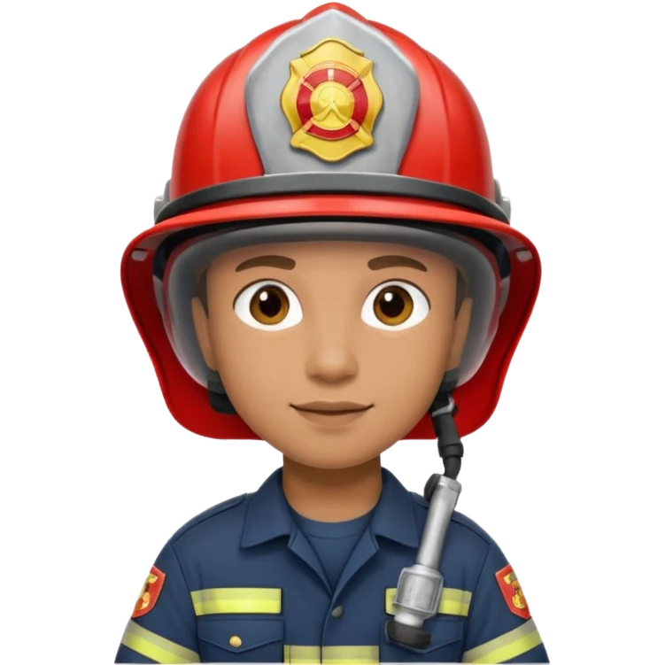 Fire fighter emoji