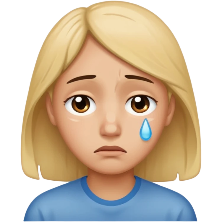 Sad emoji