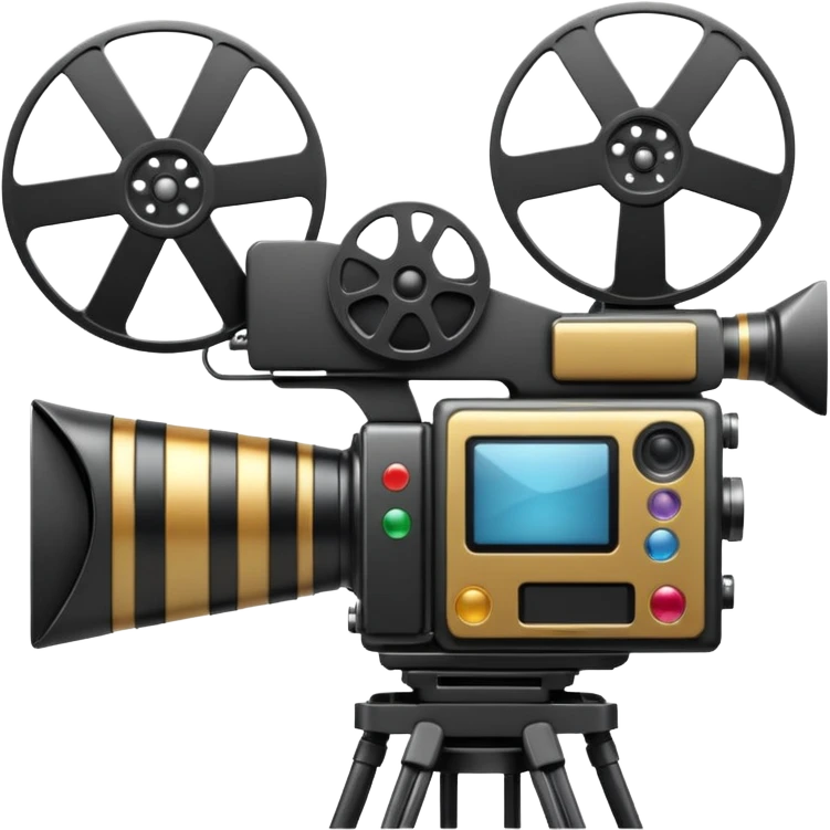 Video camera with elements 1-2 of others emoji emoji