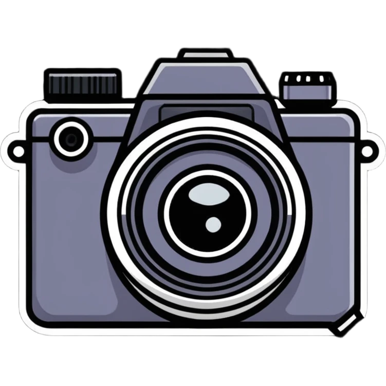 camera lens emoji