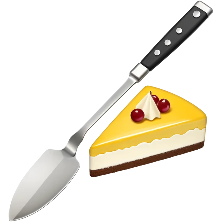Triangle blade Cake server  emoji