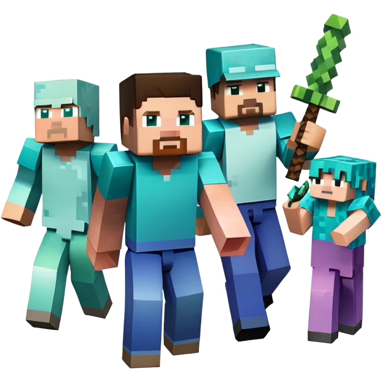 Minecraft mob emoji