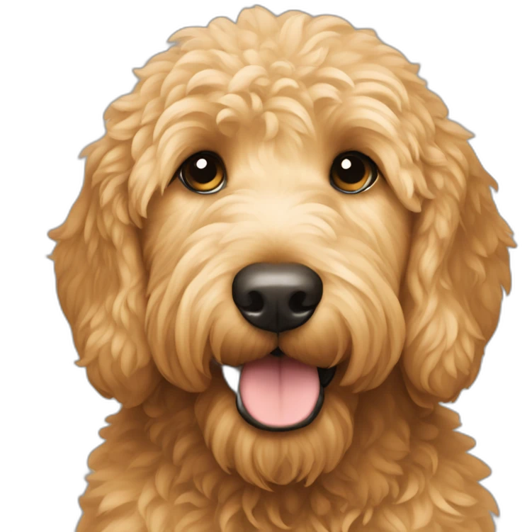 Goldendoodle emoji