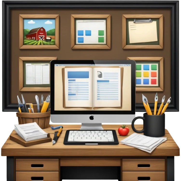 farm office emoji