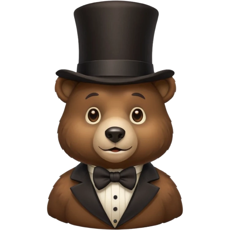 🐻🎩 emoji