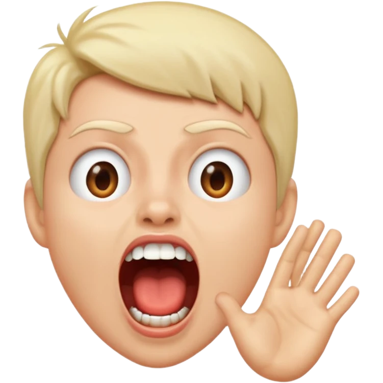 shout emoji