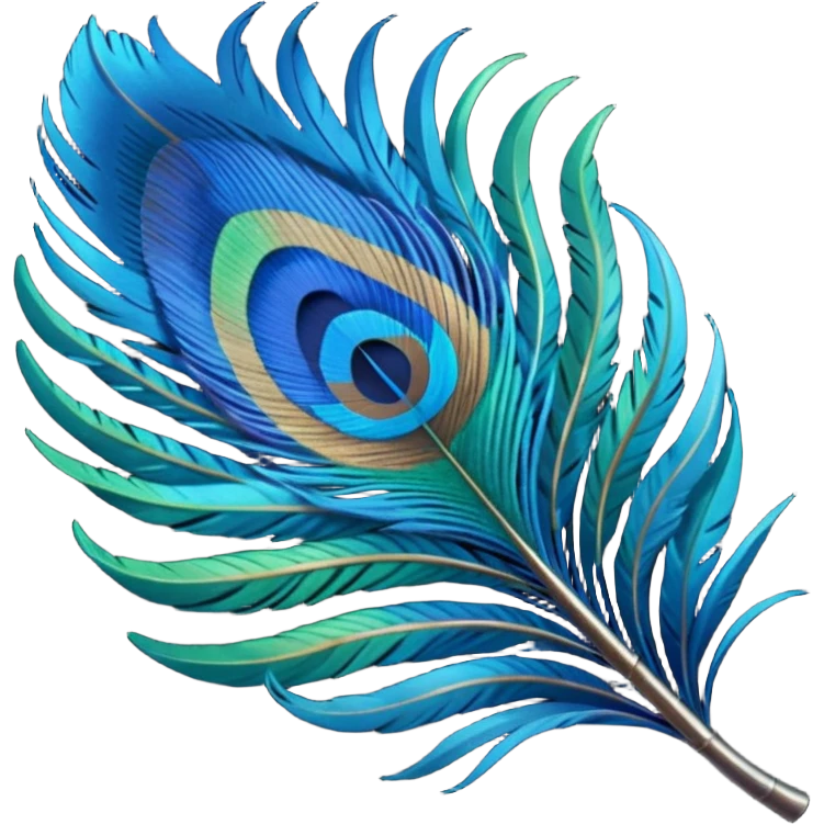 Peacock fether emoji emoji