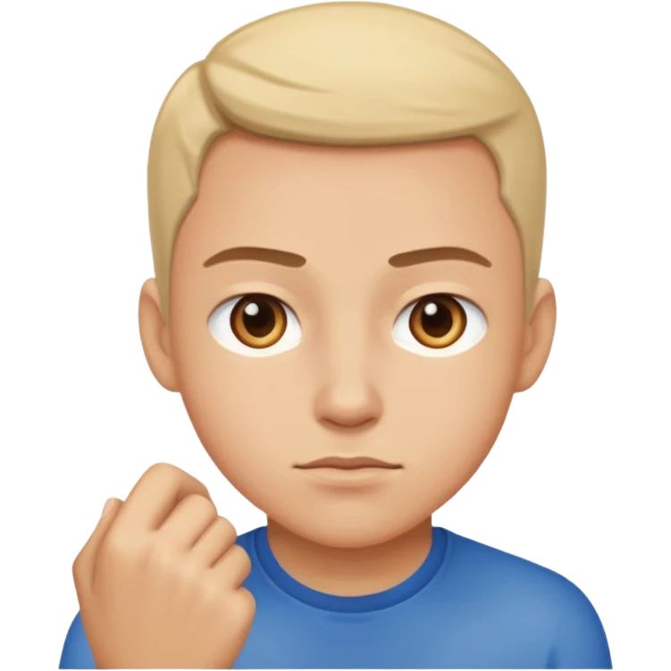 Never give up emoji
