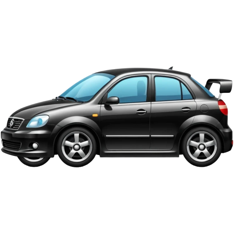 Car stopping emoji