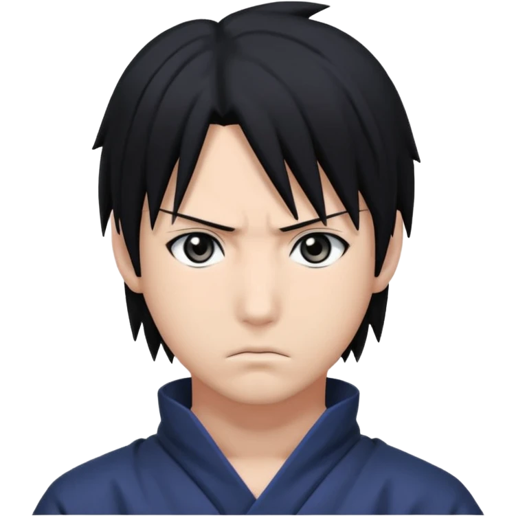 sasuke uchiha anime charther emoji