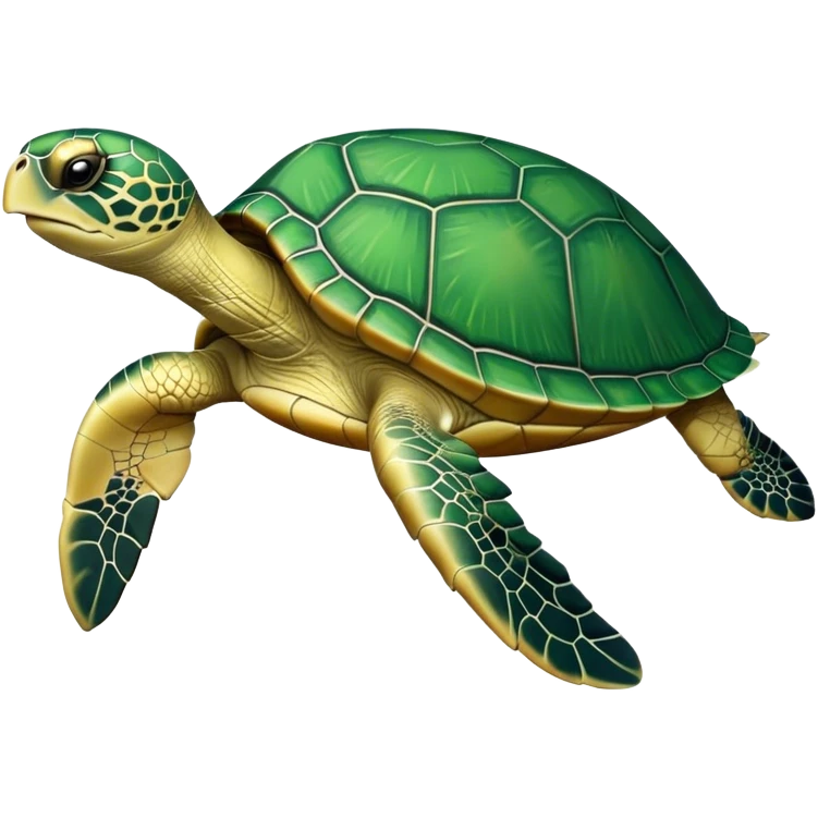 The turtle emoji