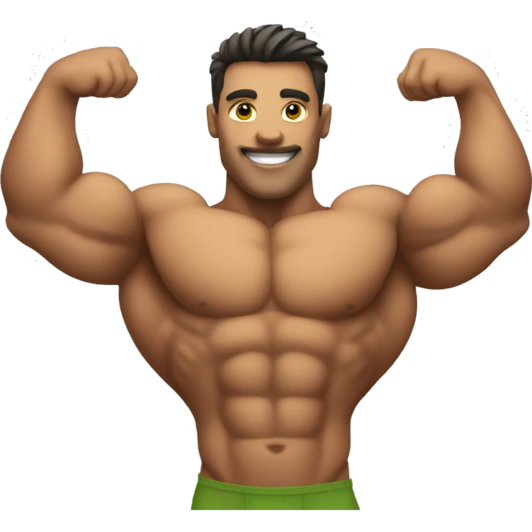 Body builder  emoji