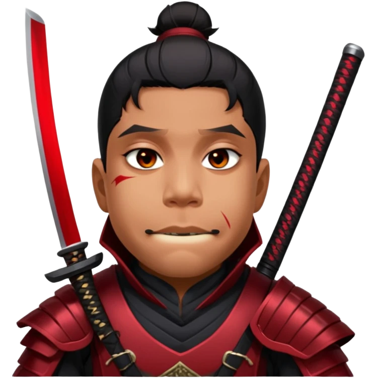 Fierce Samurai emoji