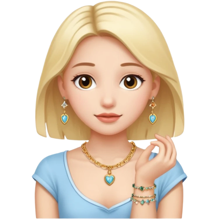 Charm Bracelet Girl emoji