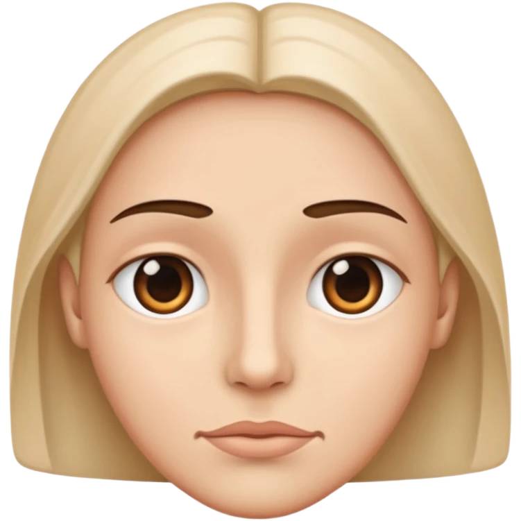 Mewing emoji