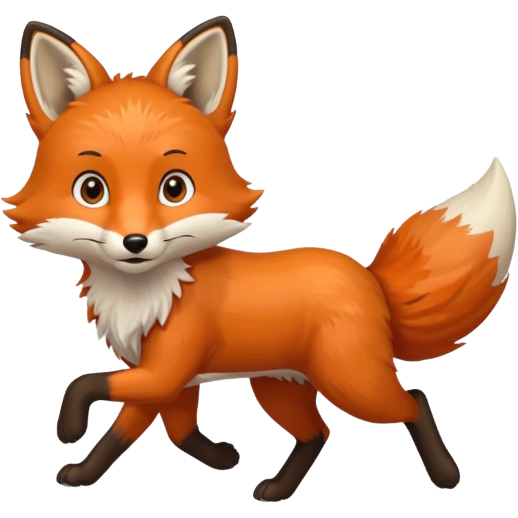 fox running emoji