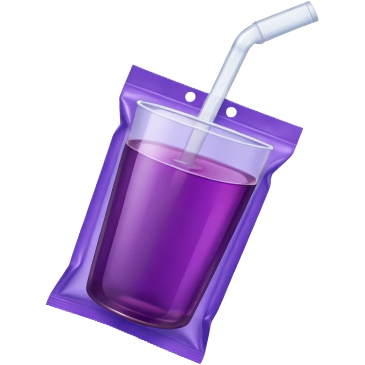 grape juice packet emoji