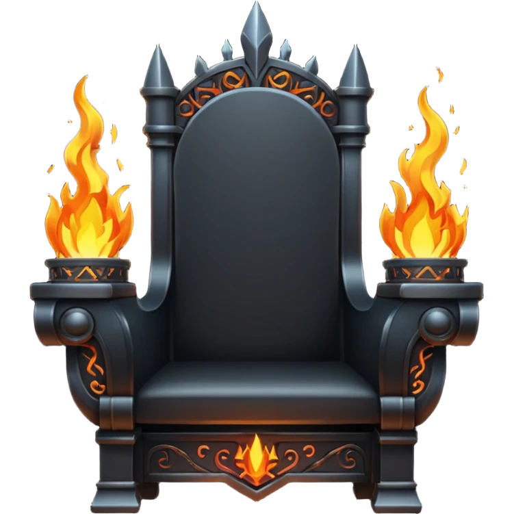 dark fire throne emoji