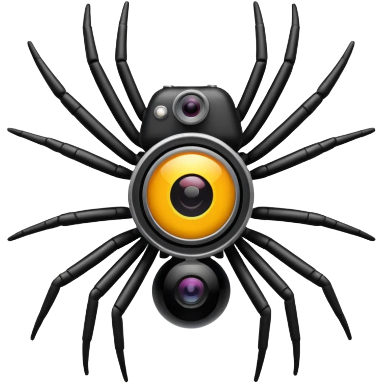 spider camera emoji