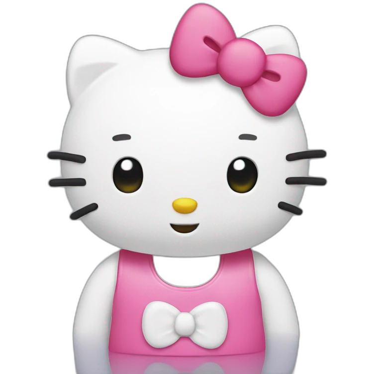 Hello kitty emoji