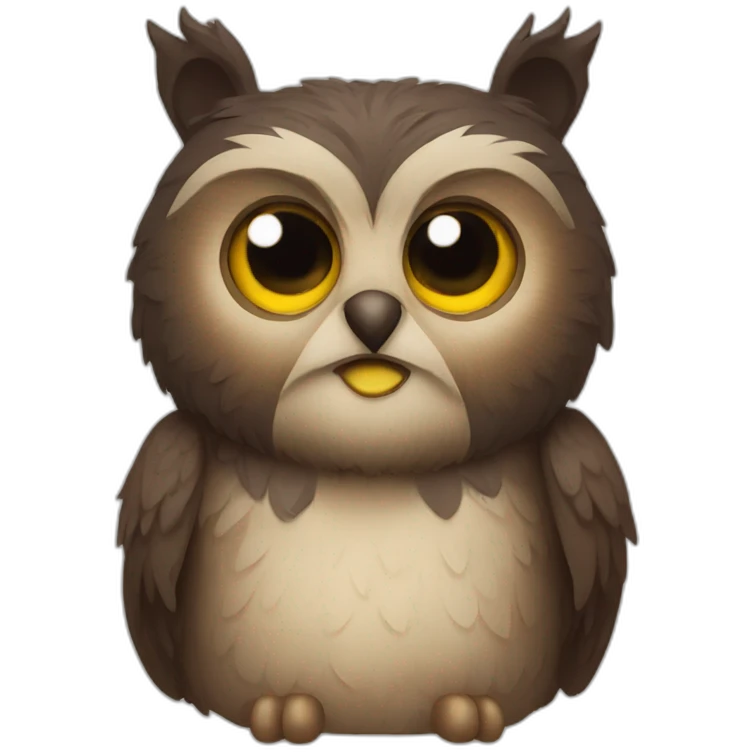 Owl bear emoji