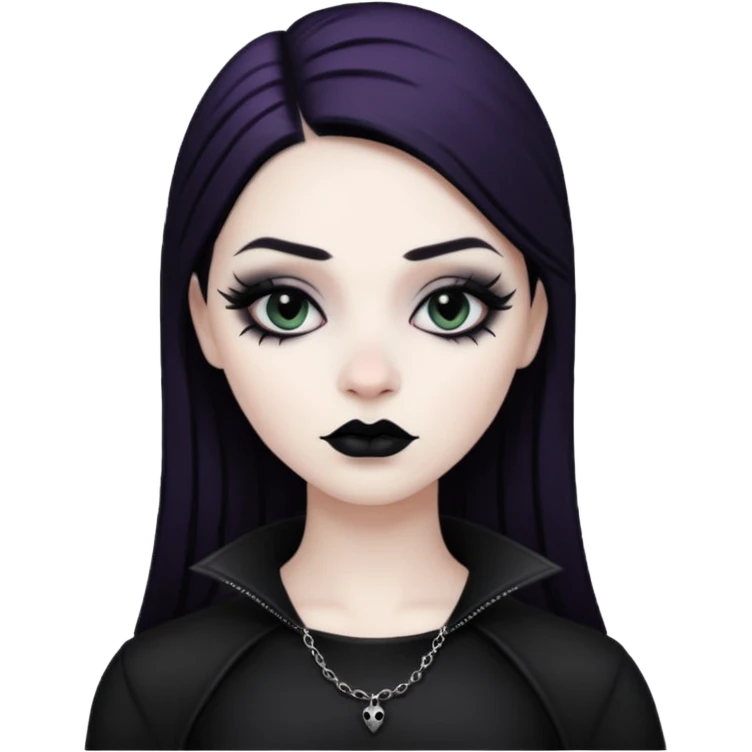 Goth emoji