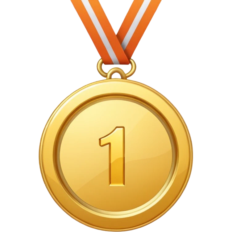 1st Place Medal emoji