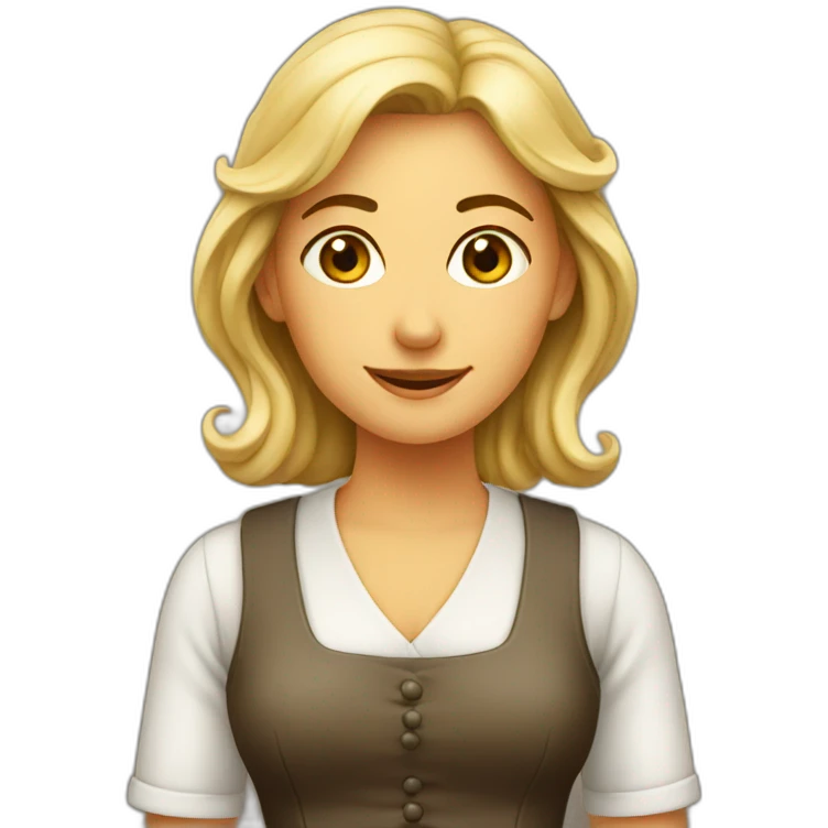 Bar maiden emoji