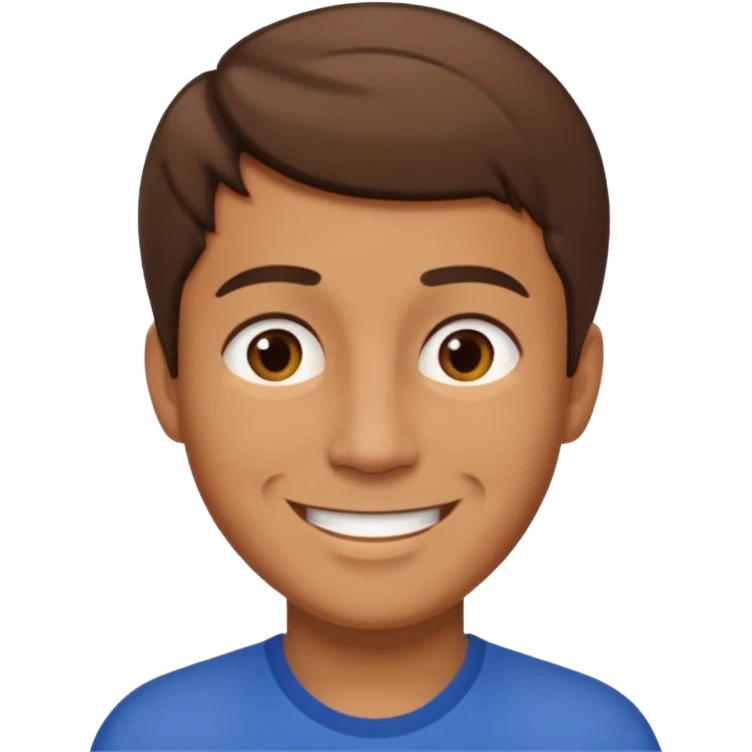 Man saying 67 emoji
