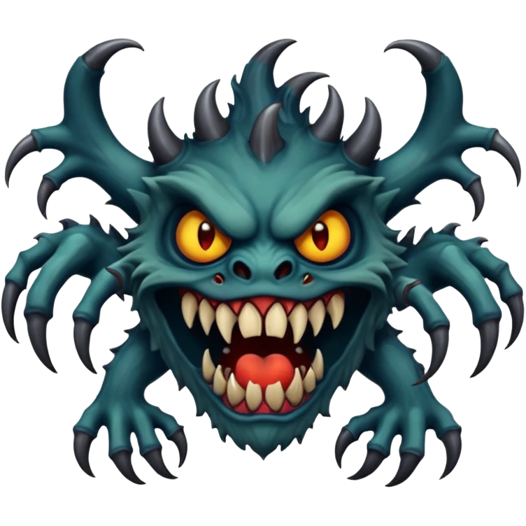 Scary emoji