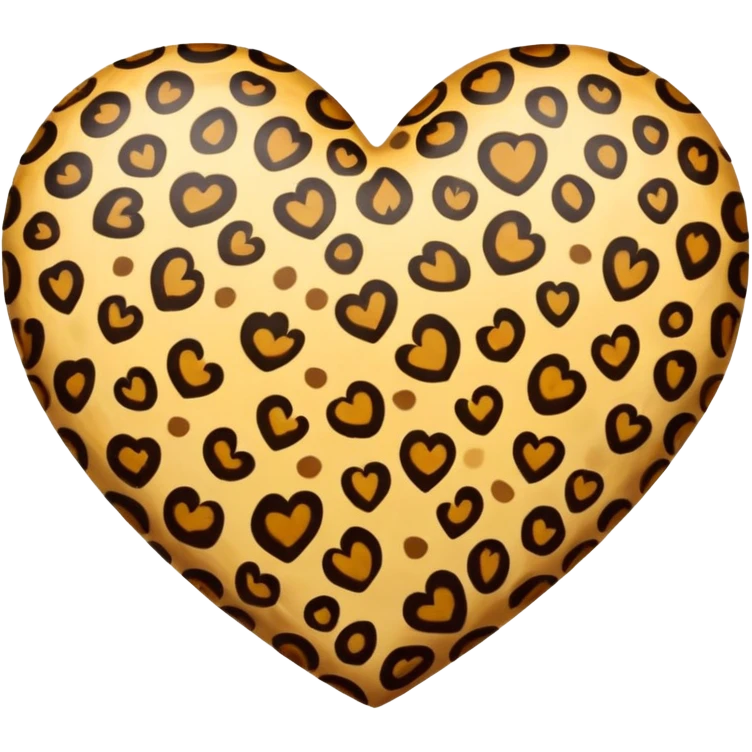 Leopard Heart  emoji