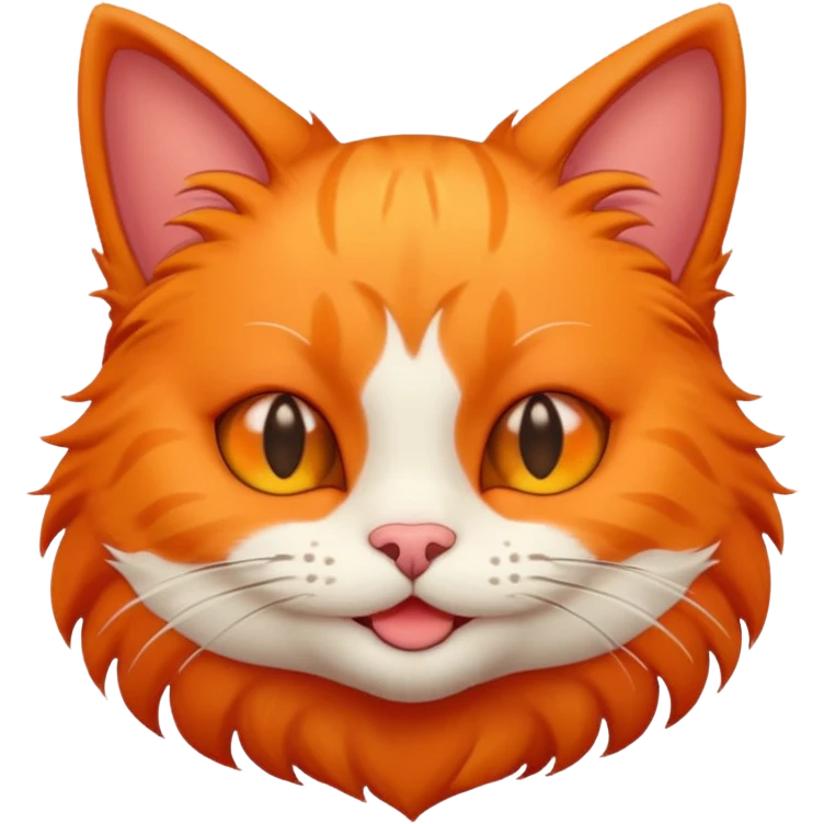 Cat smirking emoji