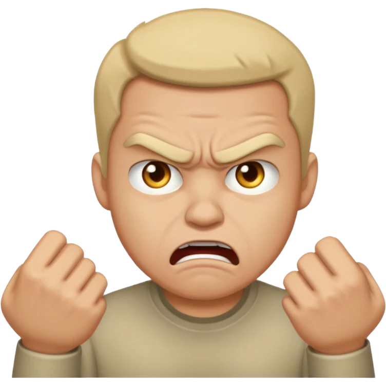man deny emoji