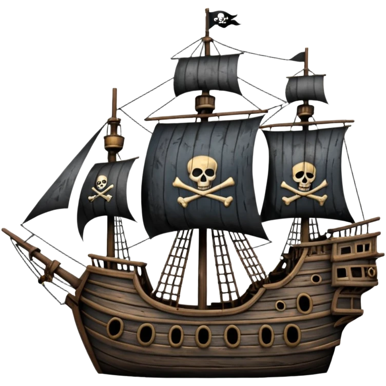 black pearl  emoji