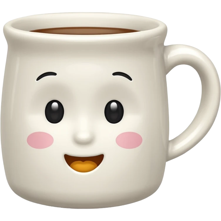 cute mug simple emoji