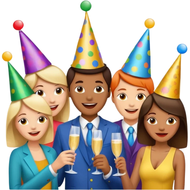 2026 NEW YEAR emoji