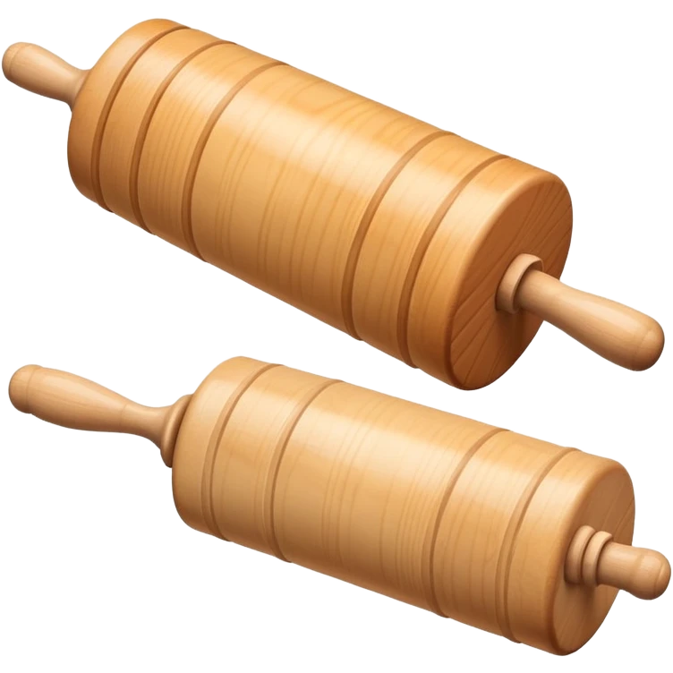 rolling pin two handles emoji