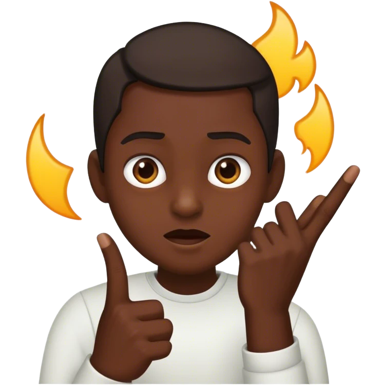 🤨🖕🏿 emoji