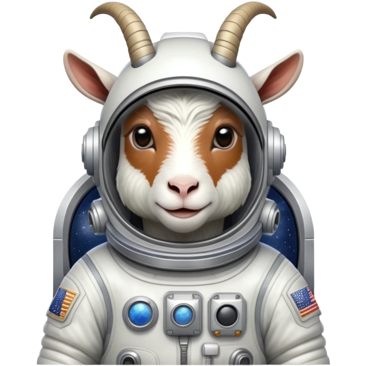 goat in space suit emoji