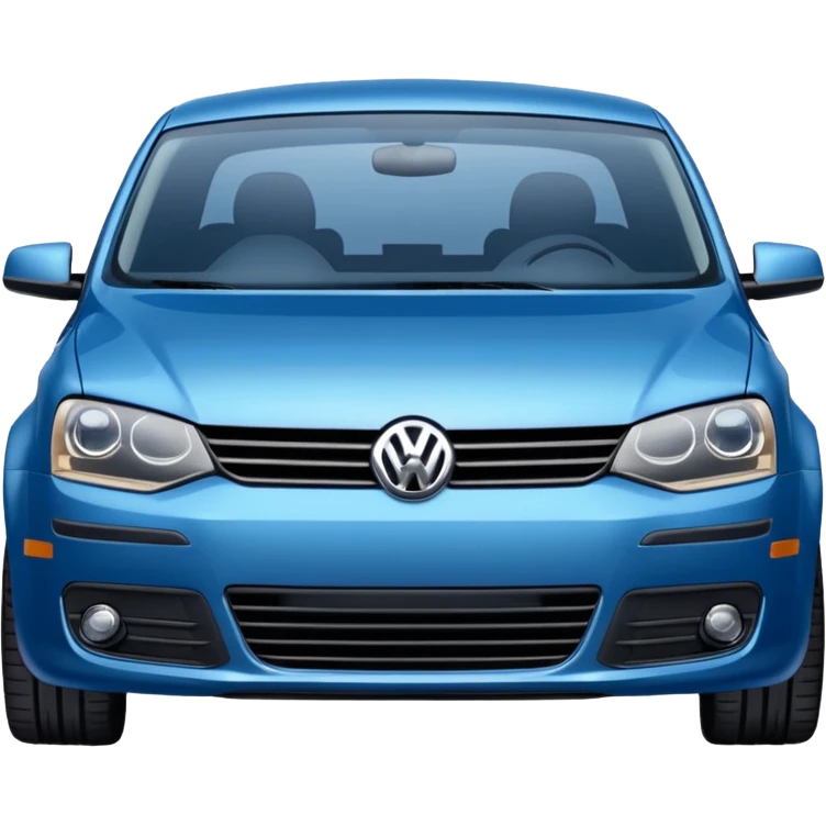 BLUE volkswagen Jetta 2003 emoji