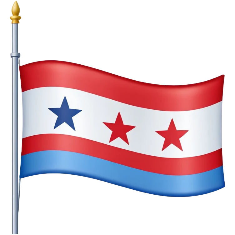 Chicago flag emoji