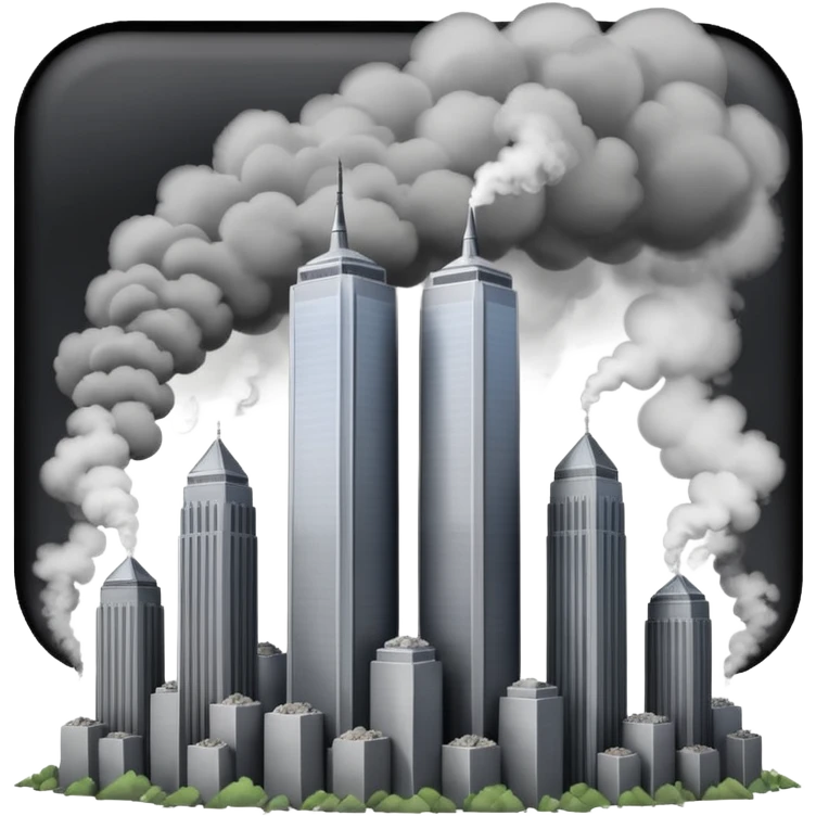 twin towers attack emoji